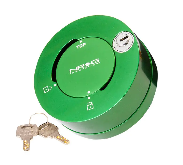 Nrg Innovations Steering Wheel Quick Lock - Green 1