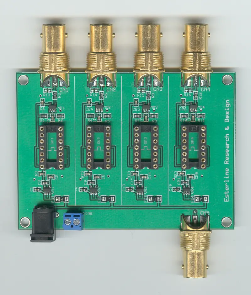 Oeb101-1 4 Channel Oscillator Evaluation Board 2