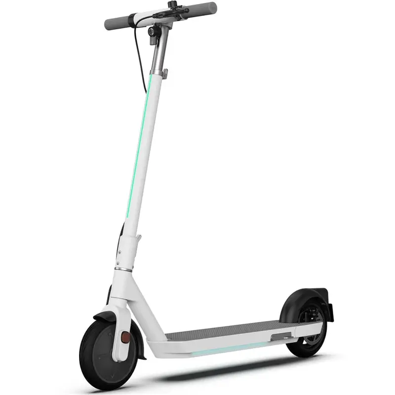 Okai Neon 36V 250W Lithium Electric Scooter White - Removable Battery P0ack, Front Hub Motor, Cruise Control, 3 Speeds 1