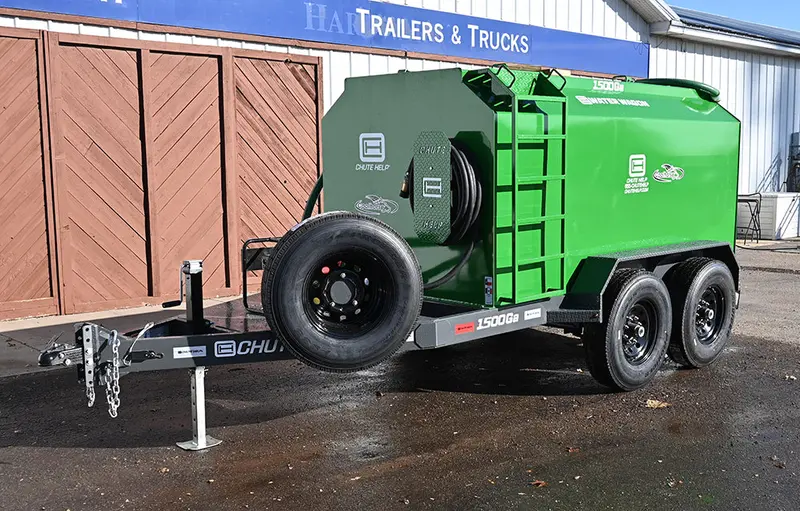 On Order! 2026 Chute Help 1500 Gallon Metal Water Wagon 1