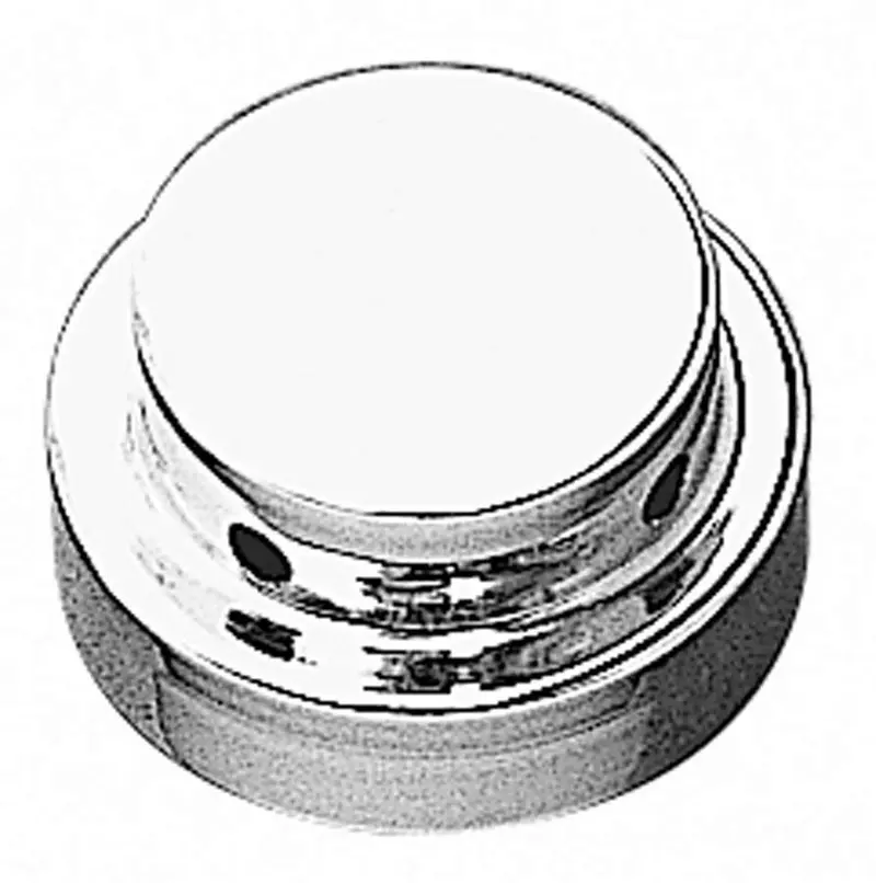 Overflow Cap Cover Chrom 1