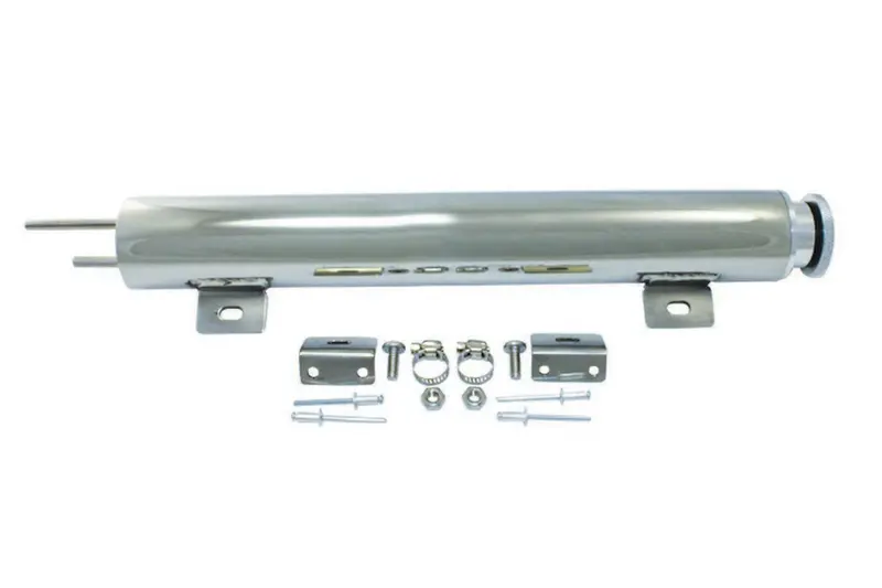 Overflow Tank Radiator 2In X 17In With Hardware 1