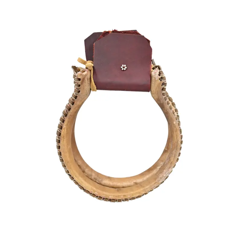 Oxbow Tack Round Rawhide Oxbow Stirrups 1
