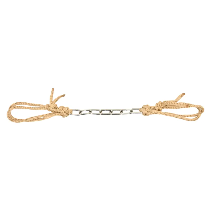 Partrade 7 Link Curb Chain With Cowboy Tie Straps 1