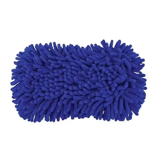 Partrade Blue Microfiber Sponge With Mesh 1
