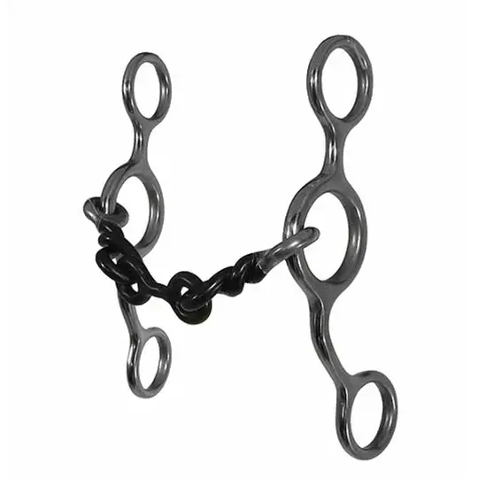 Performance Pony Cow Pony 3-Piece Twisted Wire Dog Bone Bit 1