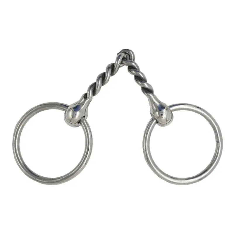 Performance Pony Twisted O-Ring Snaffle Bit 1