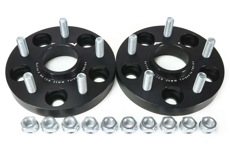 Perrin 23-26 Toyota Gr Corolla 60.1Mm Cb / 5X114.3 Bp Wheel Spacers - 20Mm 1