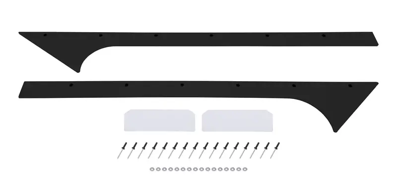 Pillar A Pair Late Model Black 1