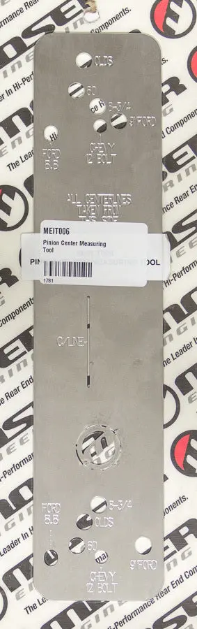 Pinion Center Measuring Tool 1