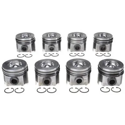 Piston Set W/Rings Ford 6.0L Diesel 8Pk 1