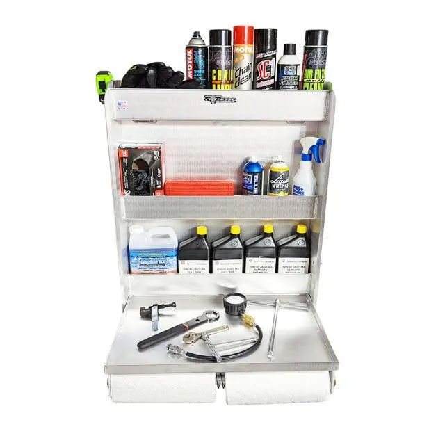 Pit Posse Trailer Starter Kit 2 – Work Station, Strap Holder, Cord Hanger & Jug Rack (Made In Usa) 2
