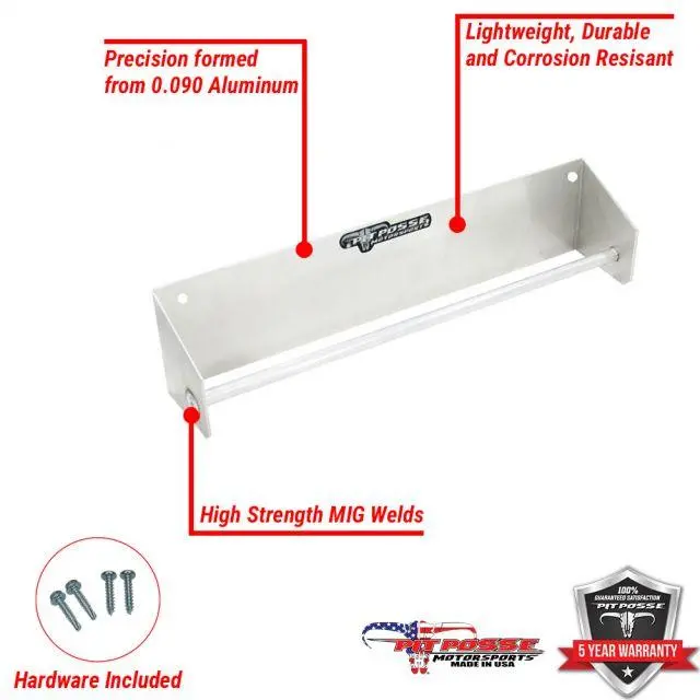 Pit Posse Trailer Starter Kit 4 – Complete Trailer Organizer W/ Work Station, Racks & Storage (Made In Usa) 2