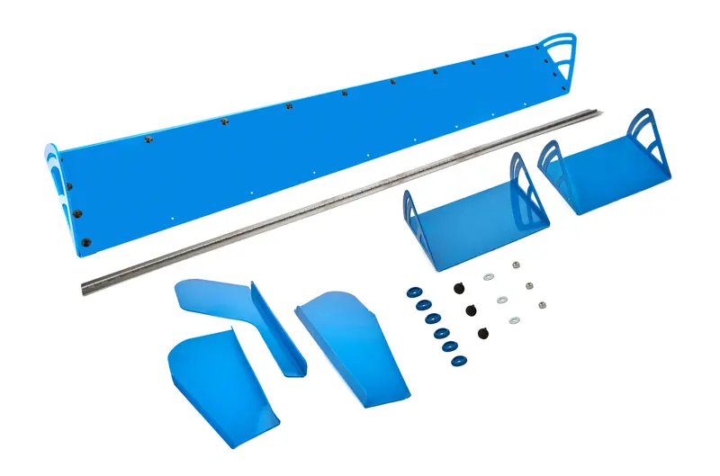 Plastic Spoiler 8X72in Lm Blue 1