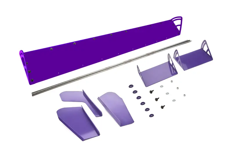 Plastic Spoiler 8X72in Lm Purple 1