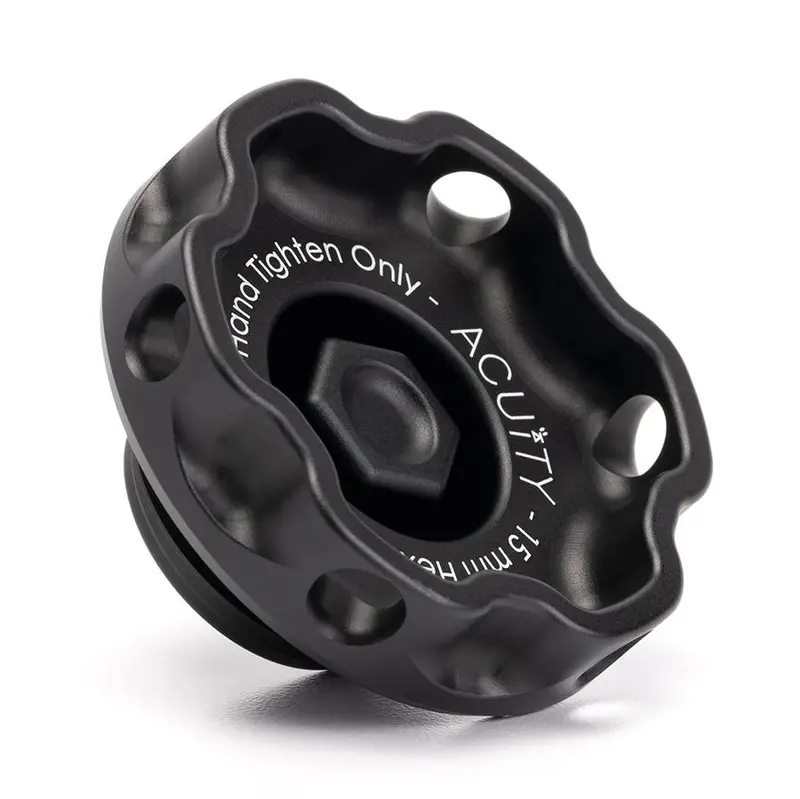 Podium Oil Cap In Satin Black For Hondas/Acuras 1