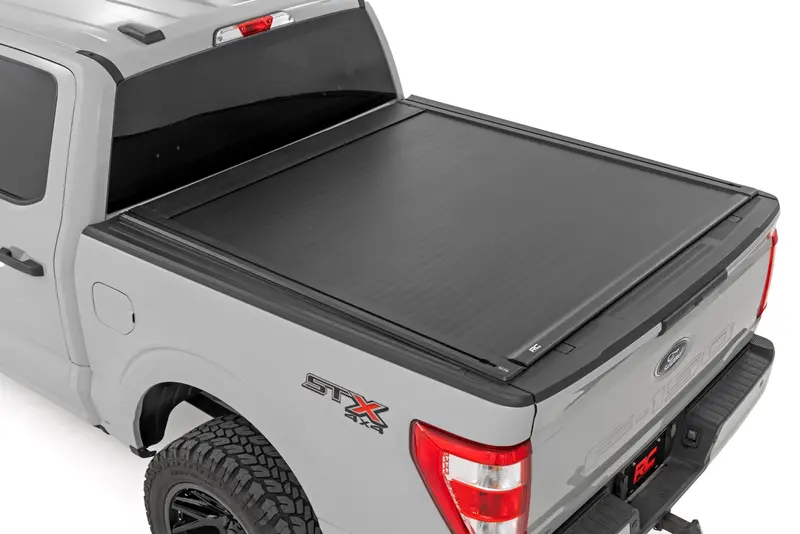 Powered Retractable Bed Cover | 5'7" Bed | Ford F-150 (15-26)/F-150 Lightning (22-26) 1
