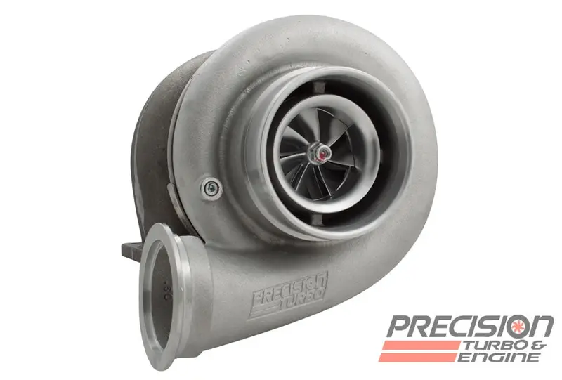 Precision Turbo Gen2 7285 Billet 72Mm Ball Bearing 1.28 A/R T4 Divided Vband 1