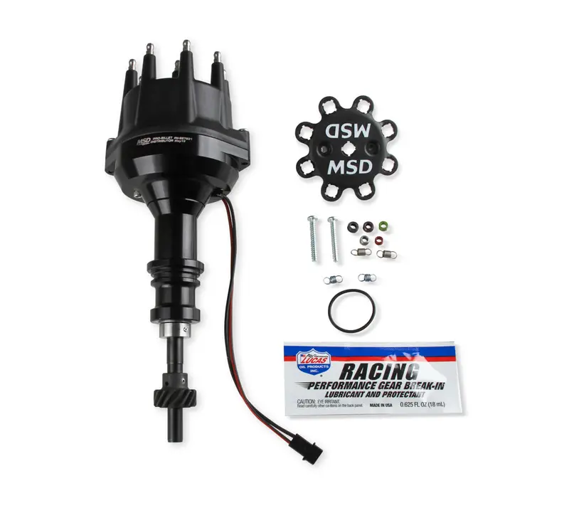 Pro-Billet Distributor Sbf 302 W/Steel Gear 1