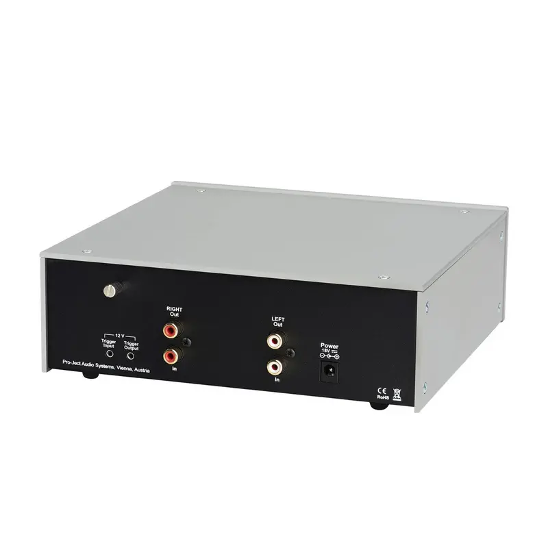 Pro-Ject Phono Box Phono Preamplifier- Silver Rosenut 2