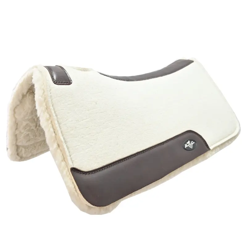 Professional's Choice 1 1/4" Steam Pressed Comfort-Fit Fleece Saddle Pad- 31"X32" 1