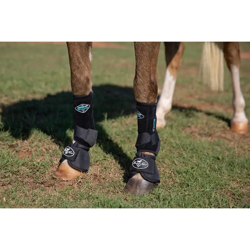 Professional's Choice 2Xcool Pony Front Sports Medicine Boots- Black 2