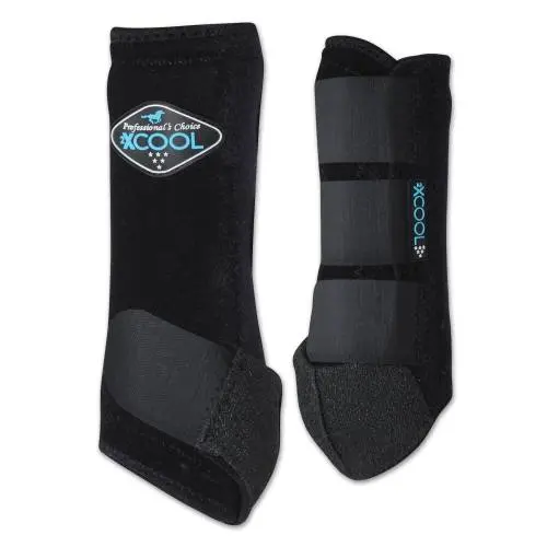 Professional's Choice 2Xcool Sports Medicine Boot Fronts- Black 1