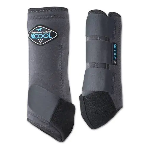 Professional's Choice 2Xcool Sports Medicine Boot Fronts- Charcoal 1