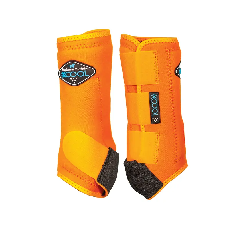 Professional's Choice 2Xcool Sports Medicine Boot Fronts- Orange 1