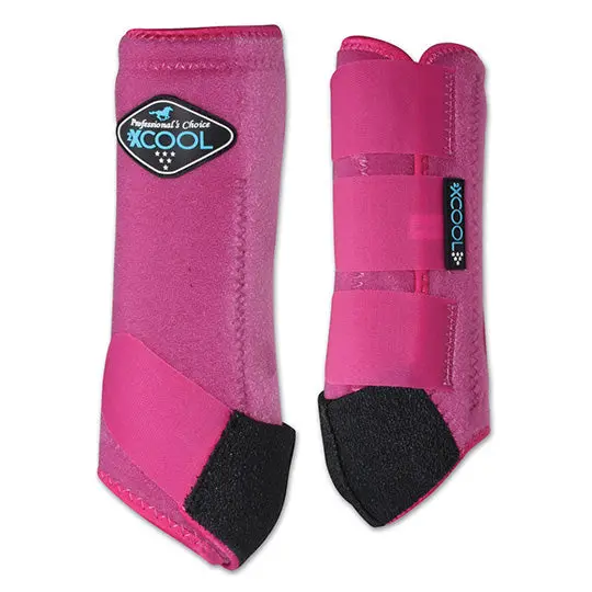 Professional's Choice 2Xcool Sports Medicine Boot Fronts- Raspberry 1
