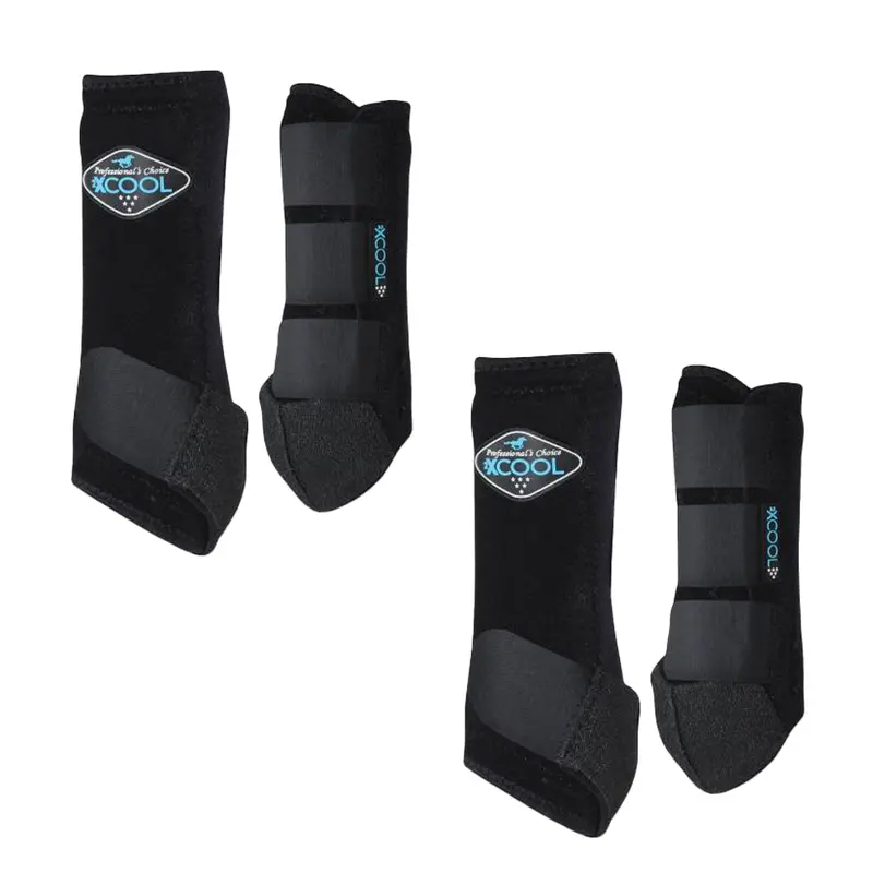 Professional's Choice 2Xcool Sports Medicine Boot Value 4 Pack- Black 1
