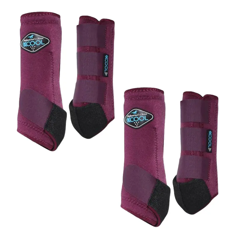 Professional's Choice 2Xcool Sports Medicine Boot Value 4 Pack- Wine 1