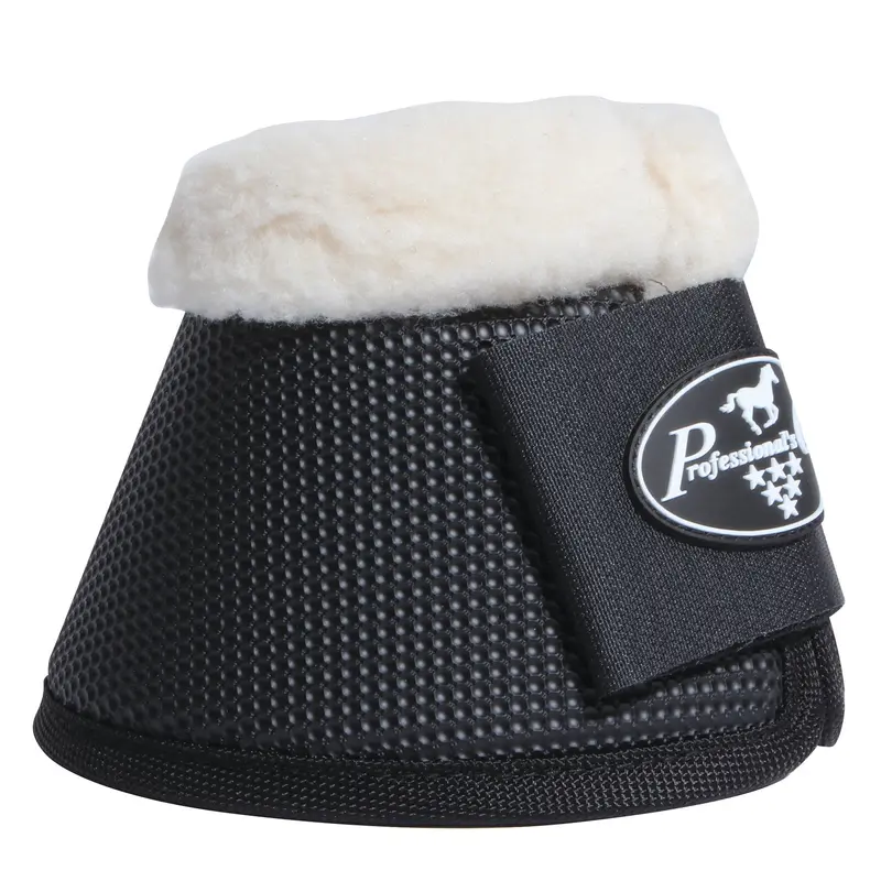 Professional's Choice All Purpose Bell Boots W/ Fleece- Black 1