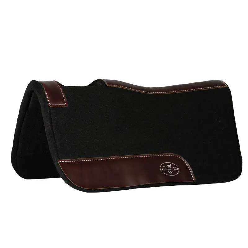 Professional's Choice Black Felt Pony Saddle Pad 1
