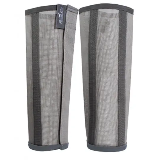 Professional's Choice Deluxe Fly Boots (4 Pack)- Charcoal 1