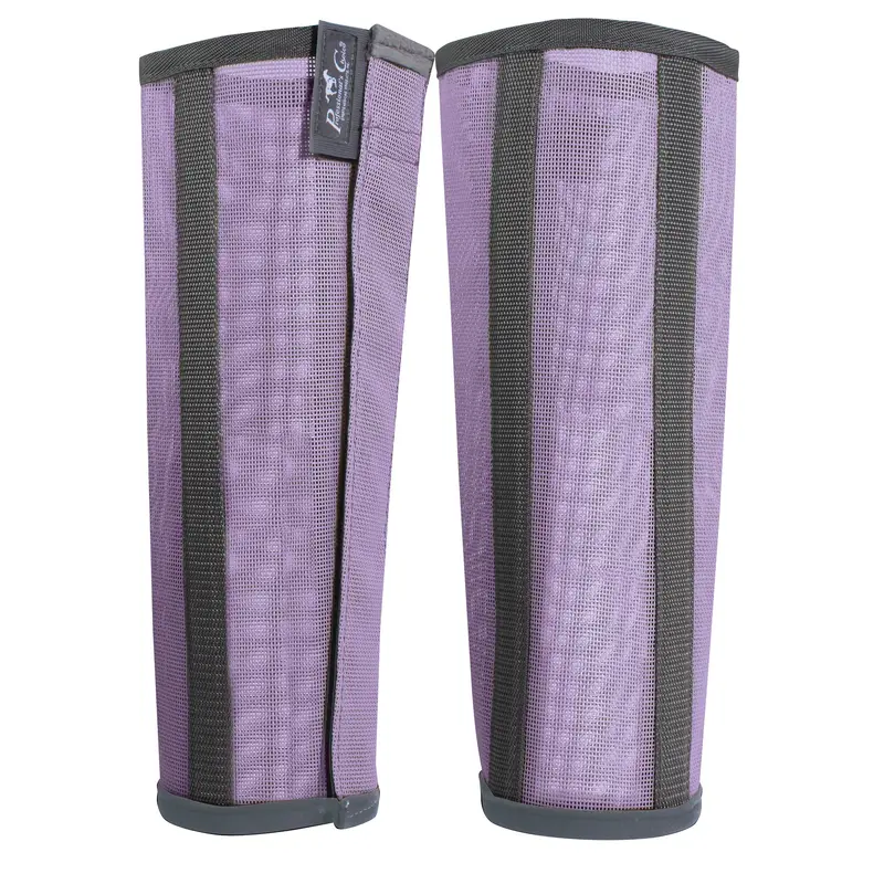 Professional's Choice Deluxe Fly Boots (4 Pack)- Orchid 1