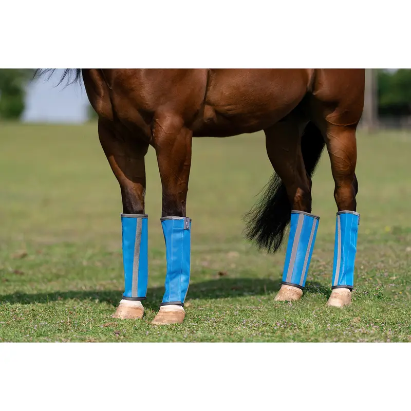 Professional's Choice Deluxe Fly Boots (4 Pack)- Pacific 2