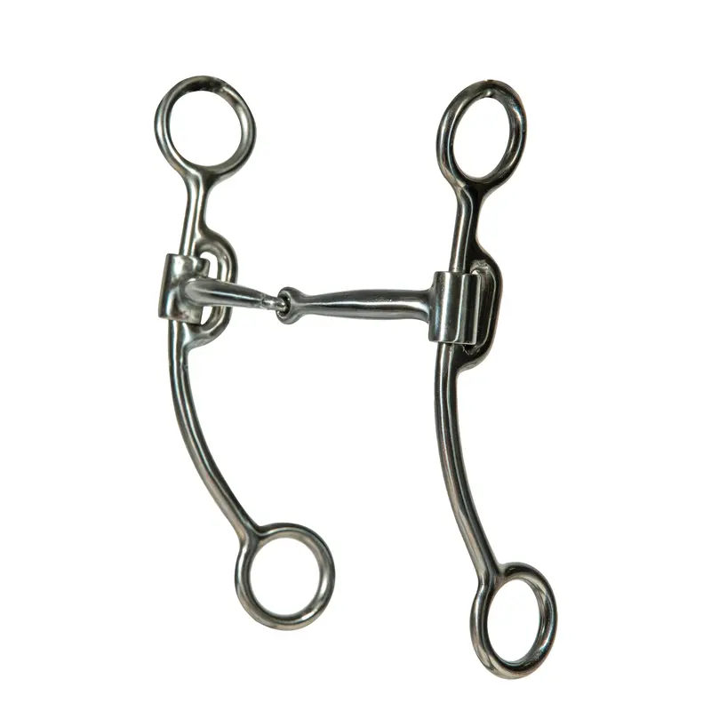 Professional's Choice Equisential 7" Shanked Snaffle Bit 1