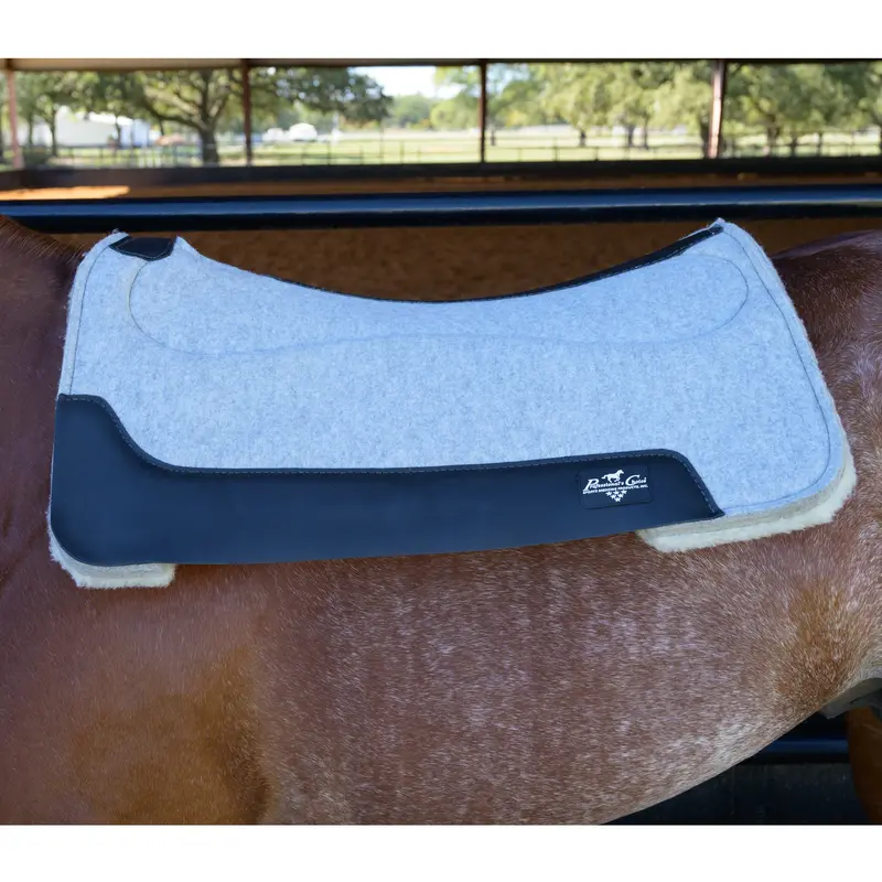 Professional's Choice Fleece Precision Relief Barrel Saddle Pad- 29"X30" 2