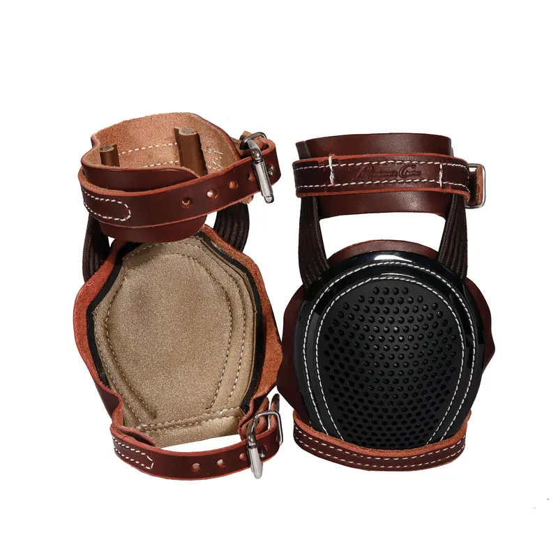 Professional's Choice Leather Skid Boots W/ Buckles 1