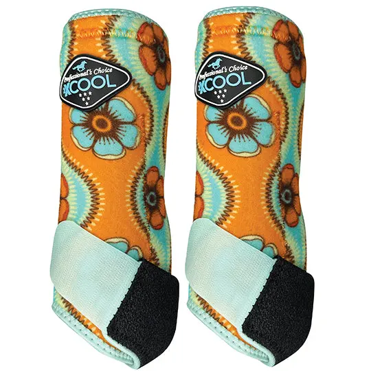 Professional's Choice Limited Edition 2Xcool Sports Medicine Boot Fronts- Flower 1