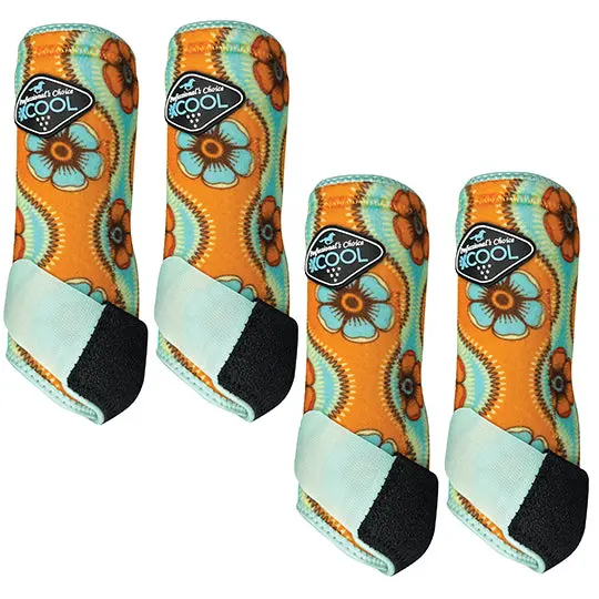 Professional's Choice Limited Edition 2Xcool Sports Medicine Boot Value 4 Pack- Flower 1