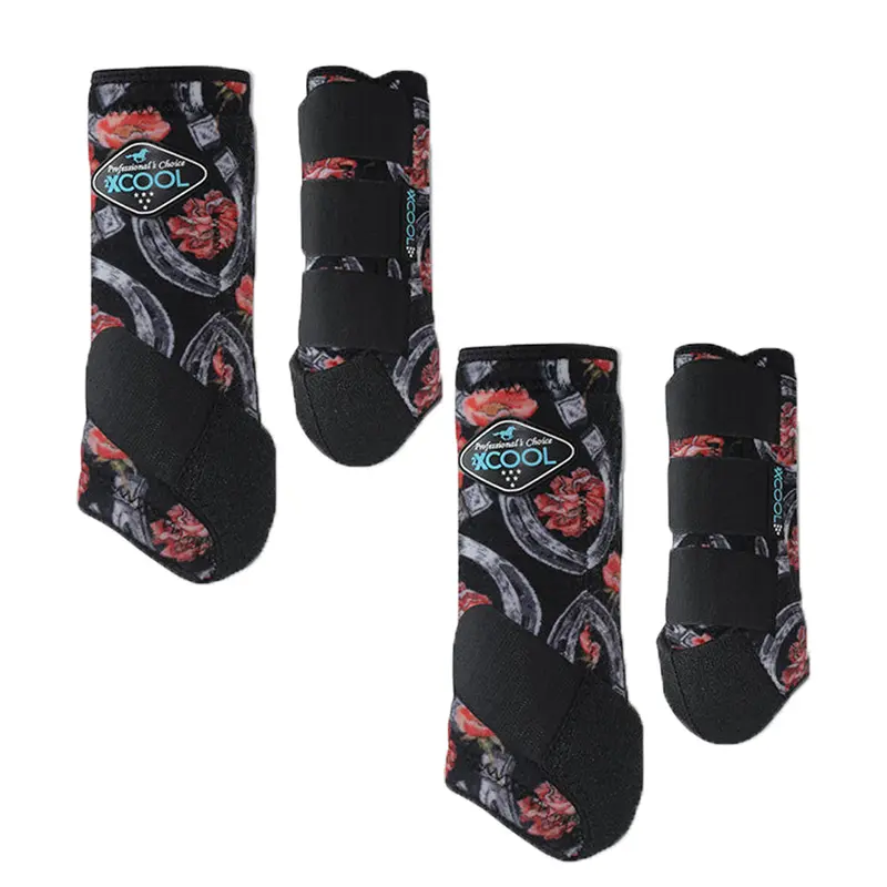 Professional's Choice Limited Edition 2Xcool Sports Medicine Boot Value 4 Pack- Horseshoe 1