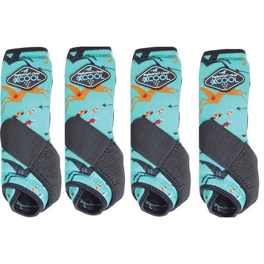 Professional's Choice Limited Edition 2Xcool Sports Medicine Boot Value 4 Pack- Pony Tracks 1