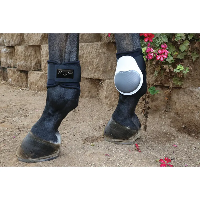 Professional's Choice Pro Performance Fetlock Boots- White 2