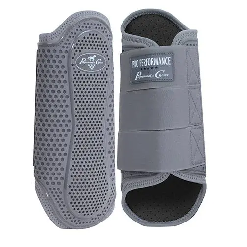 Professional's Choice Pro Performance Hybrid Splint Boots- Charcoal 1