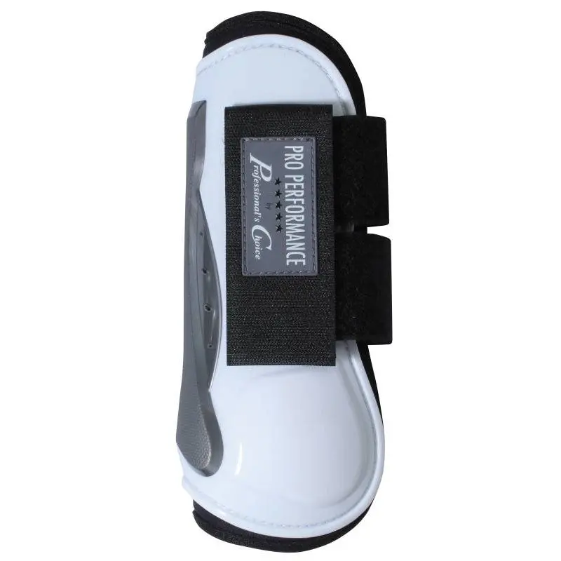 Professional's Choice Pro Performance Open Front Tendon Boots- White 1
