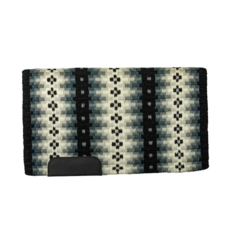 Professional's Choice Reversible Show Saddle Blanket- Black/Charcoal 1