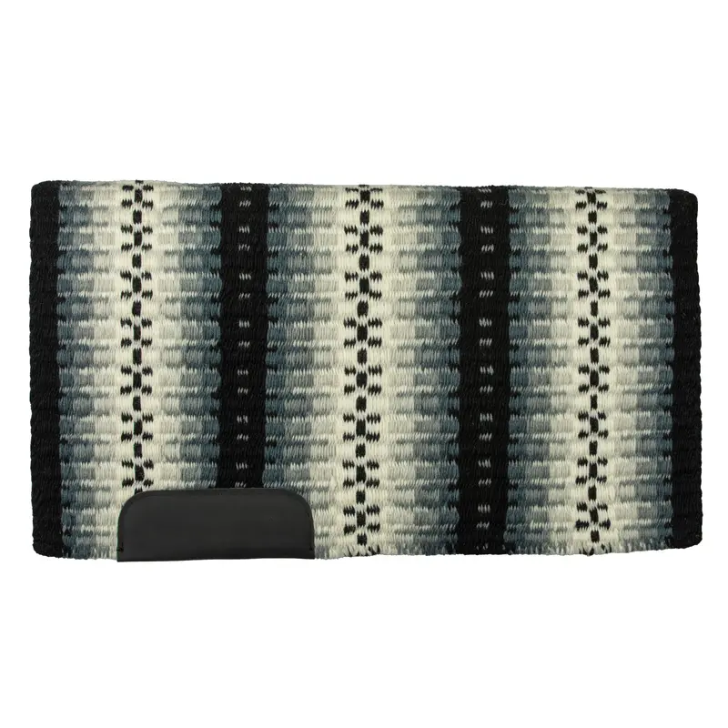 Professional's Choice Reversible Show Saddle Blanket- Black/Charcoal 2