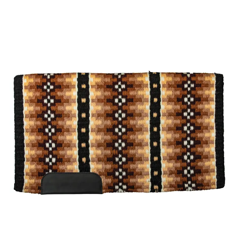 Professional's Choice Reversible Show Saddle Blanket- Chocolate/Tan 1
